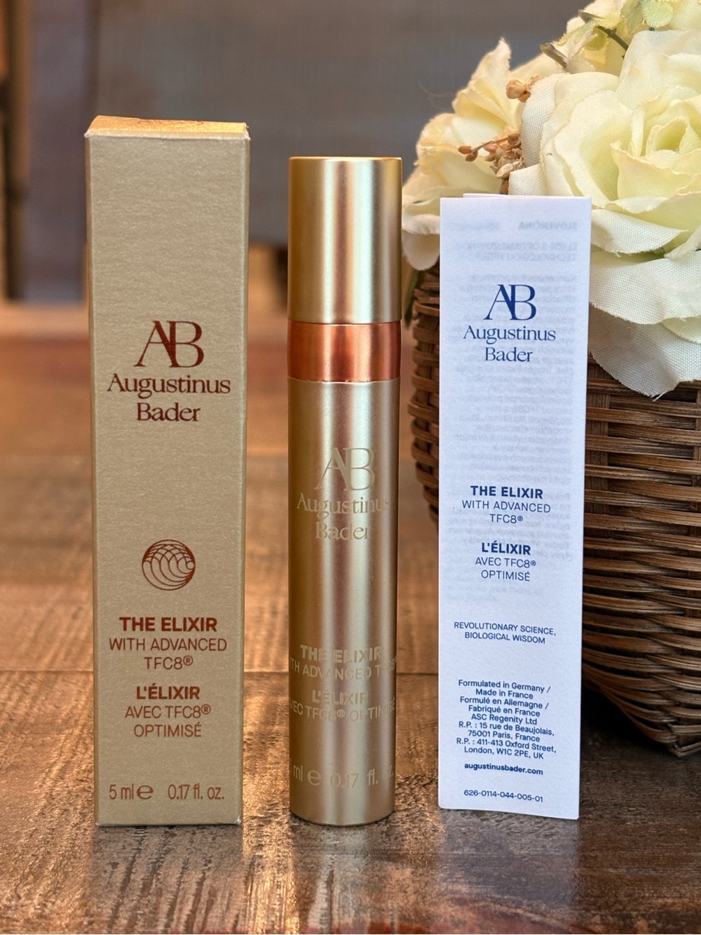 NEW Augustinus Bader THE ELIXIR with Advanced TFC8 Mini!